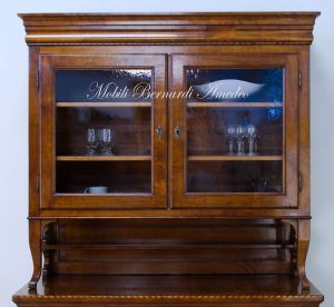 Louis Philippe style reproduction of a sideboard with solid cherry top